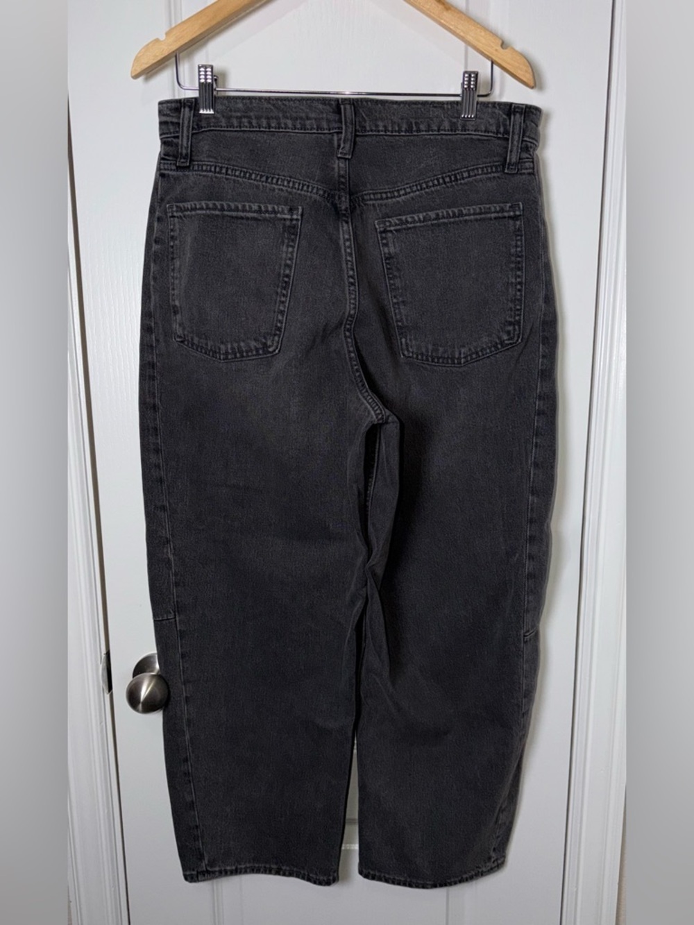 Old Navy High Rise Barrel Leg Ankle NWT Size 12 - Picture 5 of 6